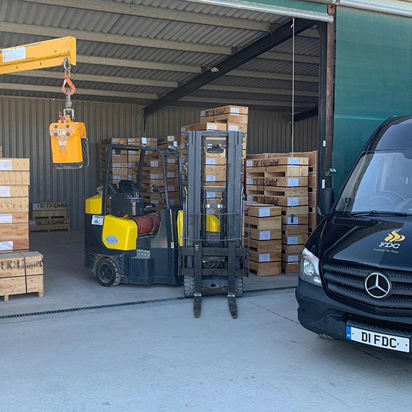 About FDC van and forklift