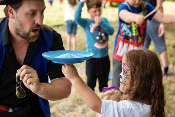 Circus fun at William's Den