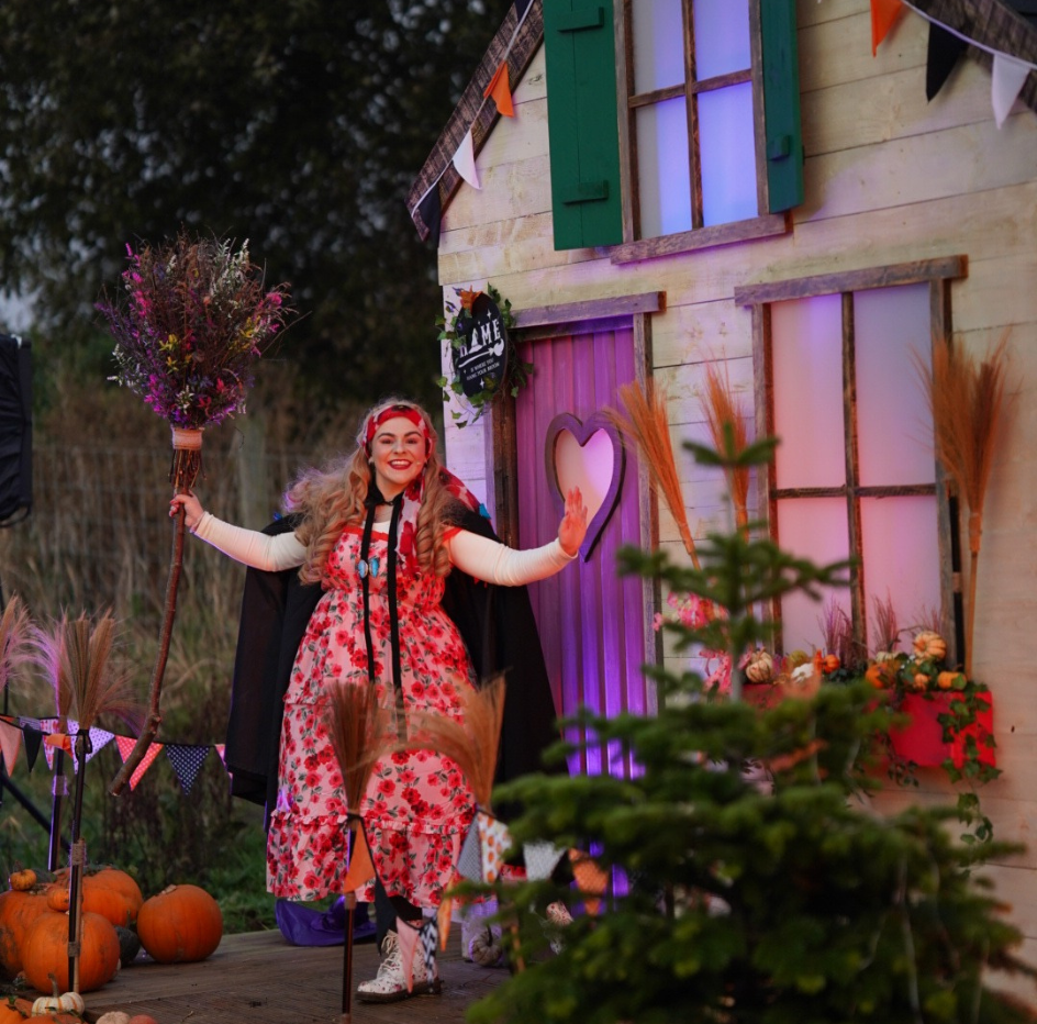 Belinda Broomstick who lives on Trick or Treat Street at William's Den