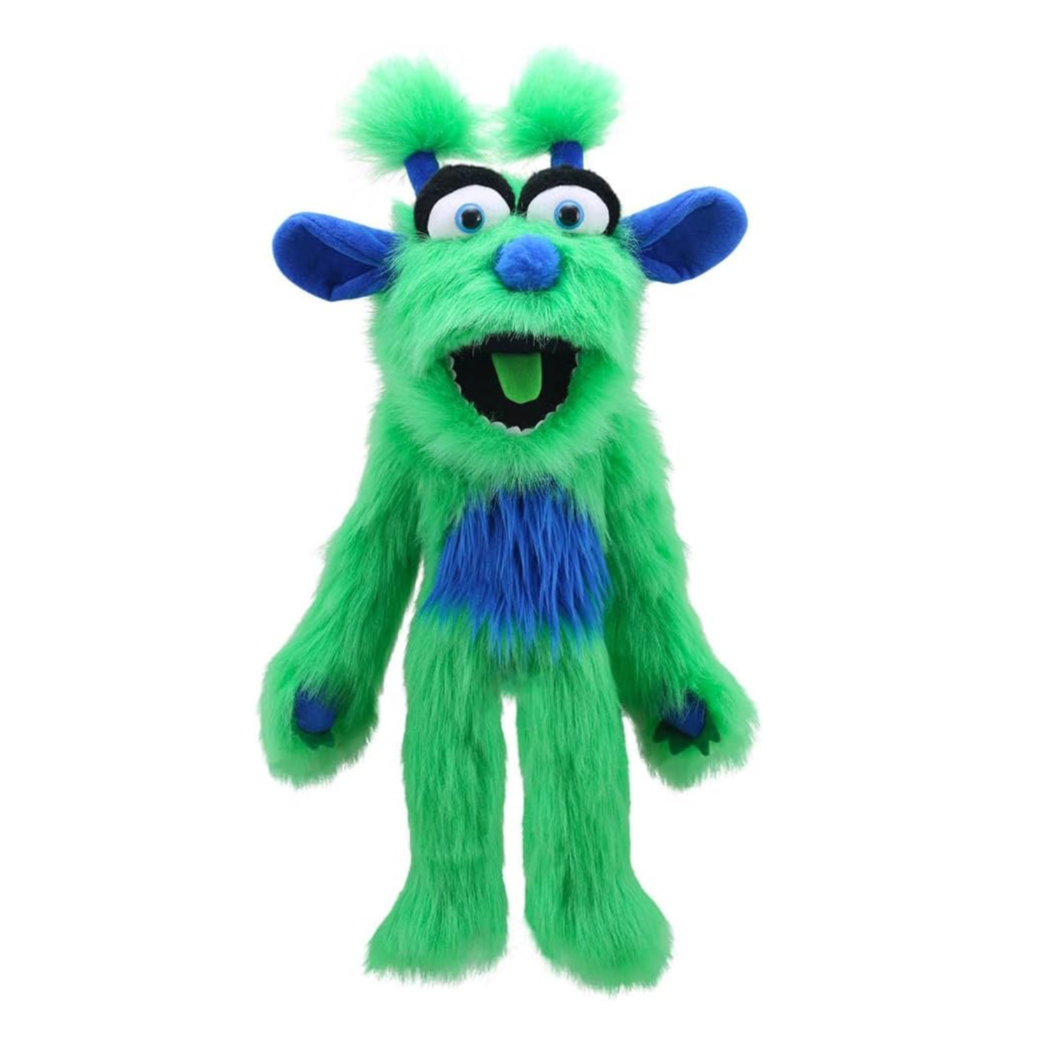 Green and Blue Monster Puppet 