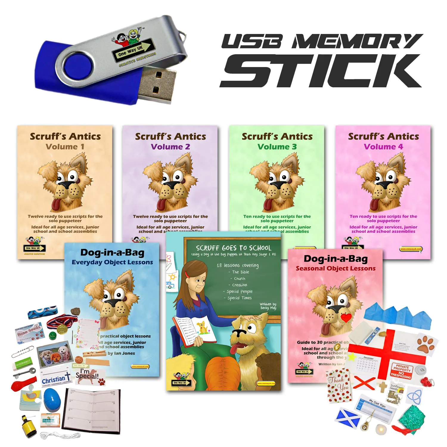 Add Full digital Script pack (Includes 6 other script books and a seasonal object lesson prop kit!)