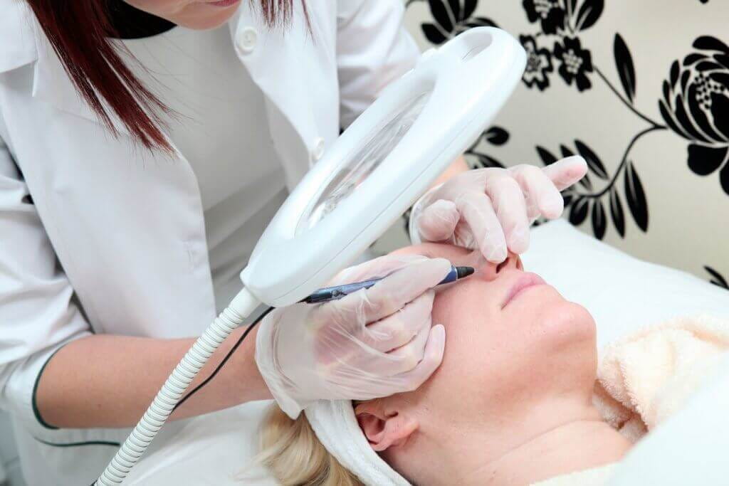 Blood spot removal