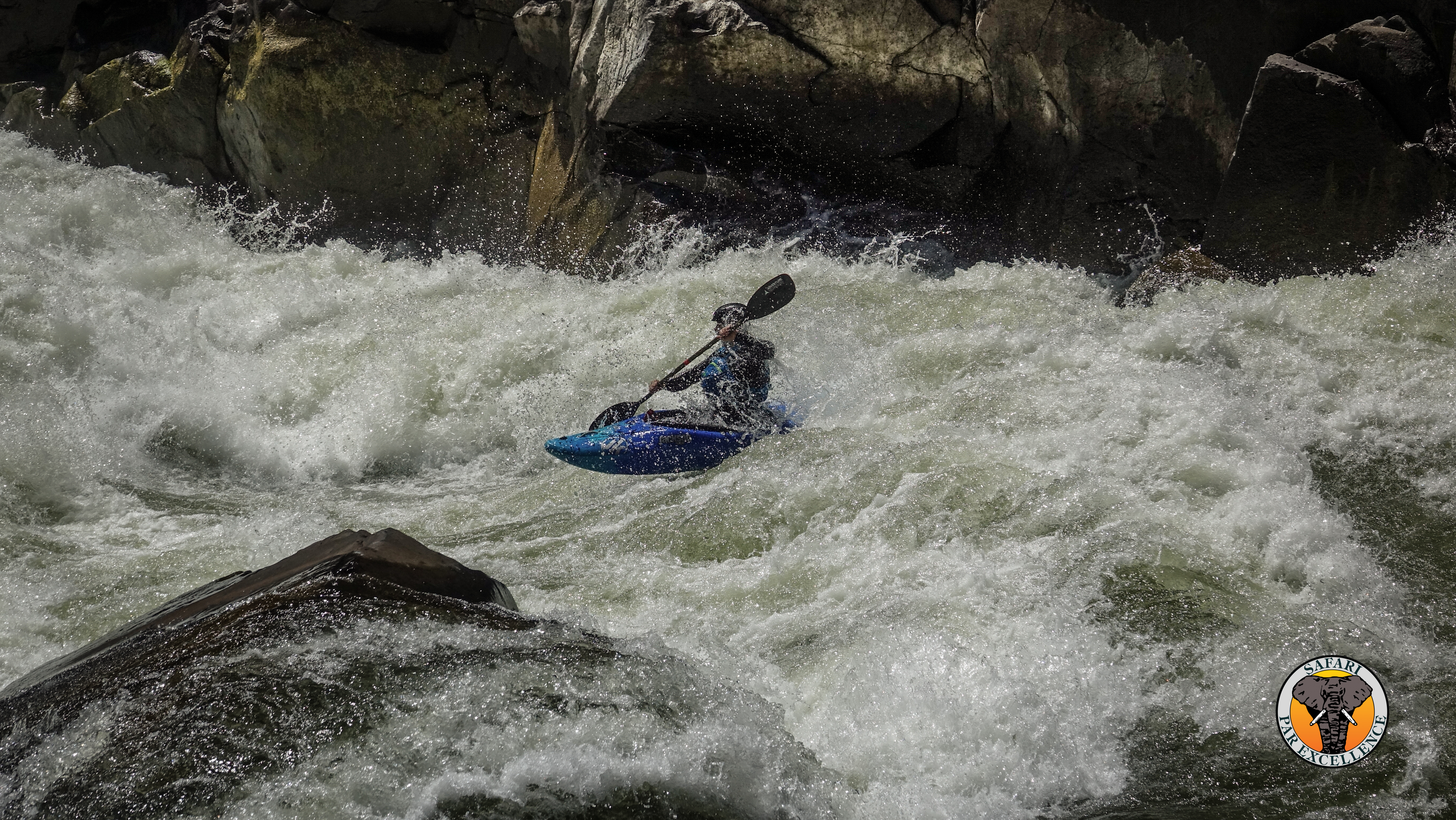 Director Sam White Water Kayaking