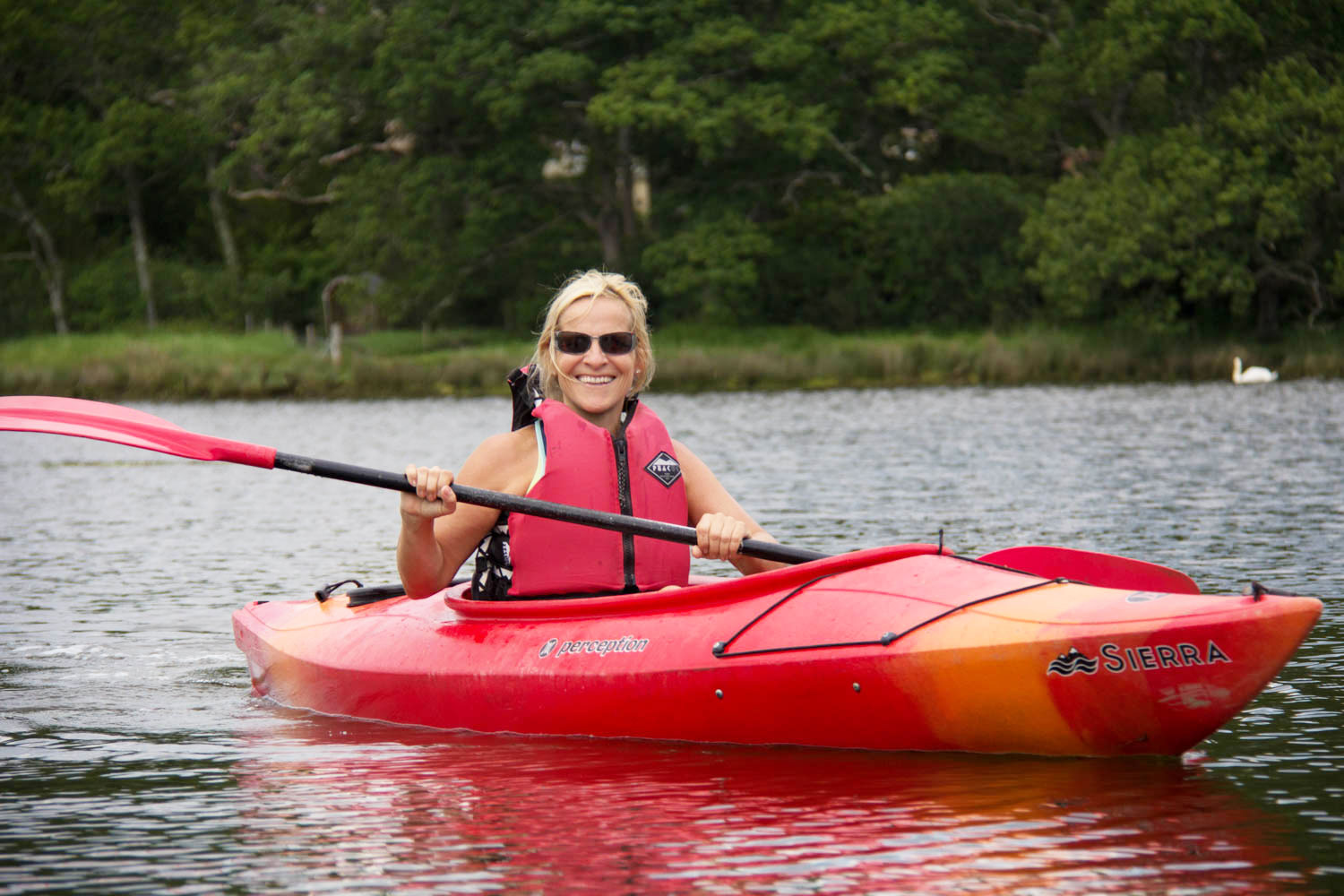 Join our Ladies Only Paddles solo, or with friends. It's up to you!