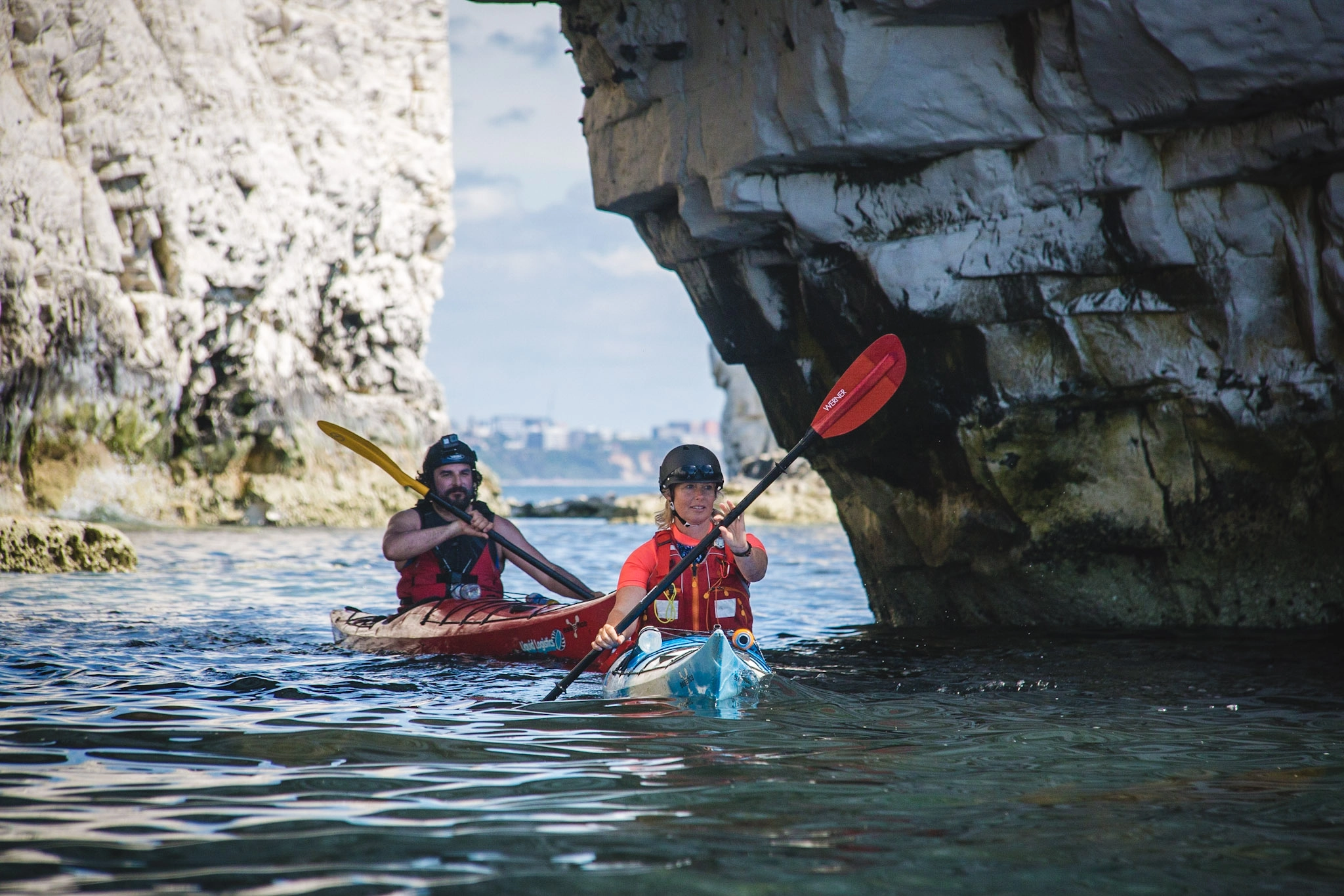 Family Canoeing on the Beaulieu River.