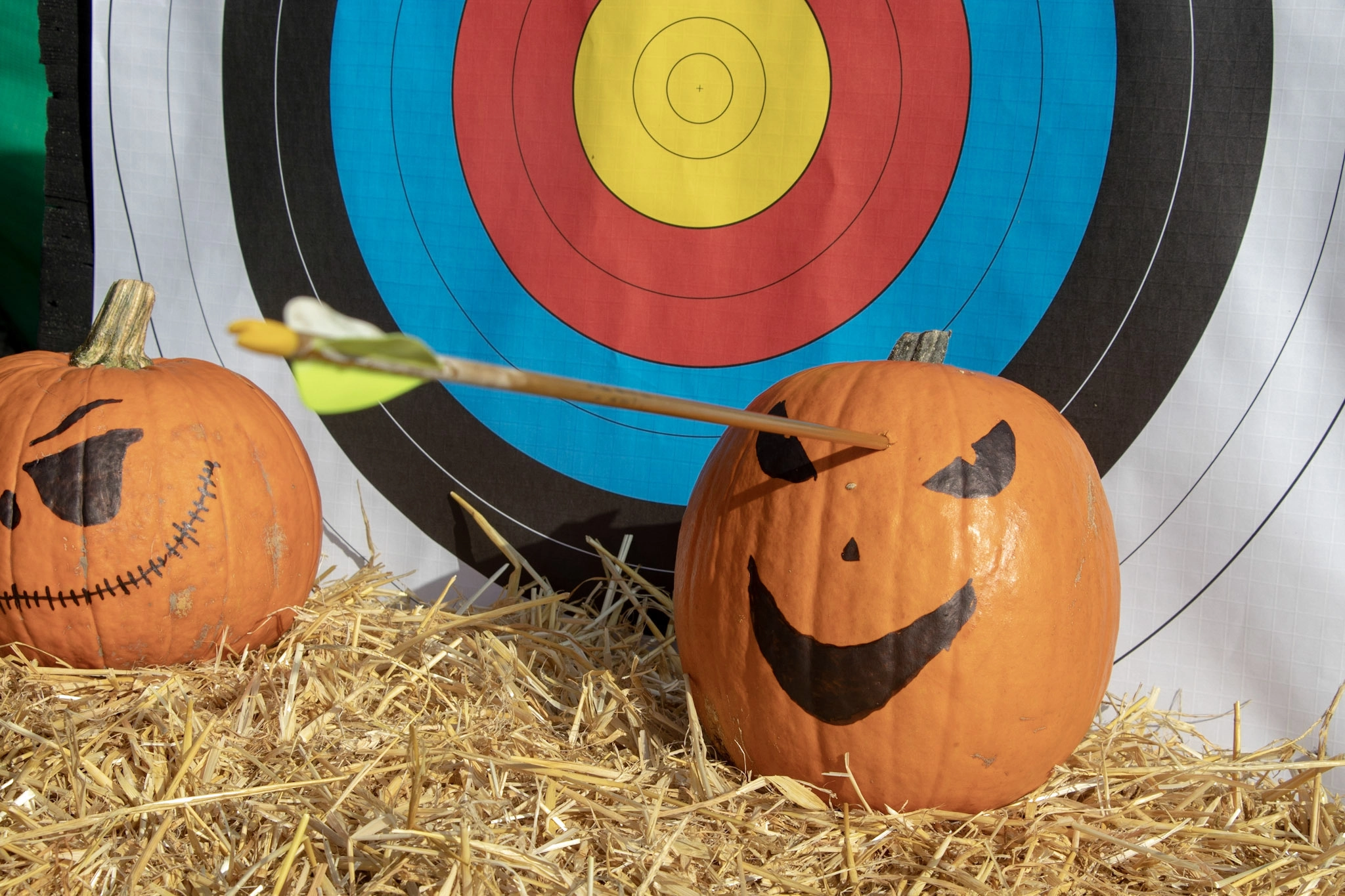 Halloween Archery in the New Forest