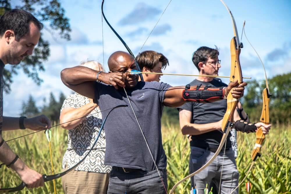 New Forest Activities instructors working with customers