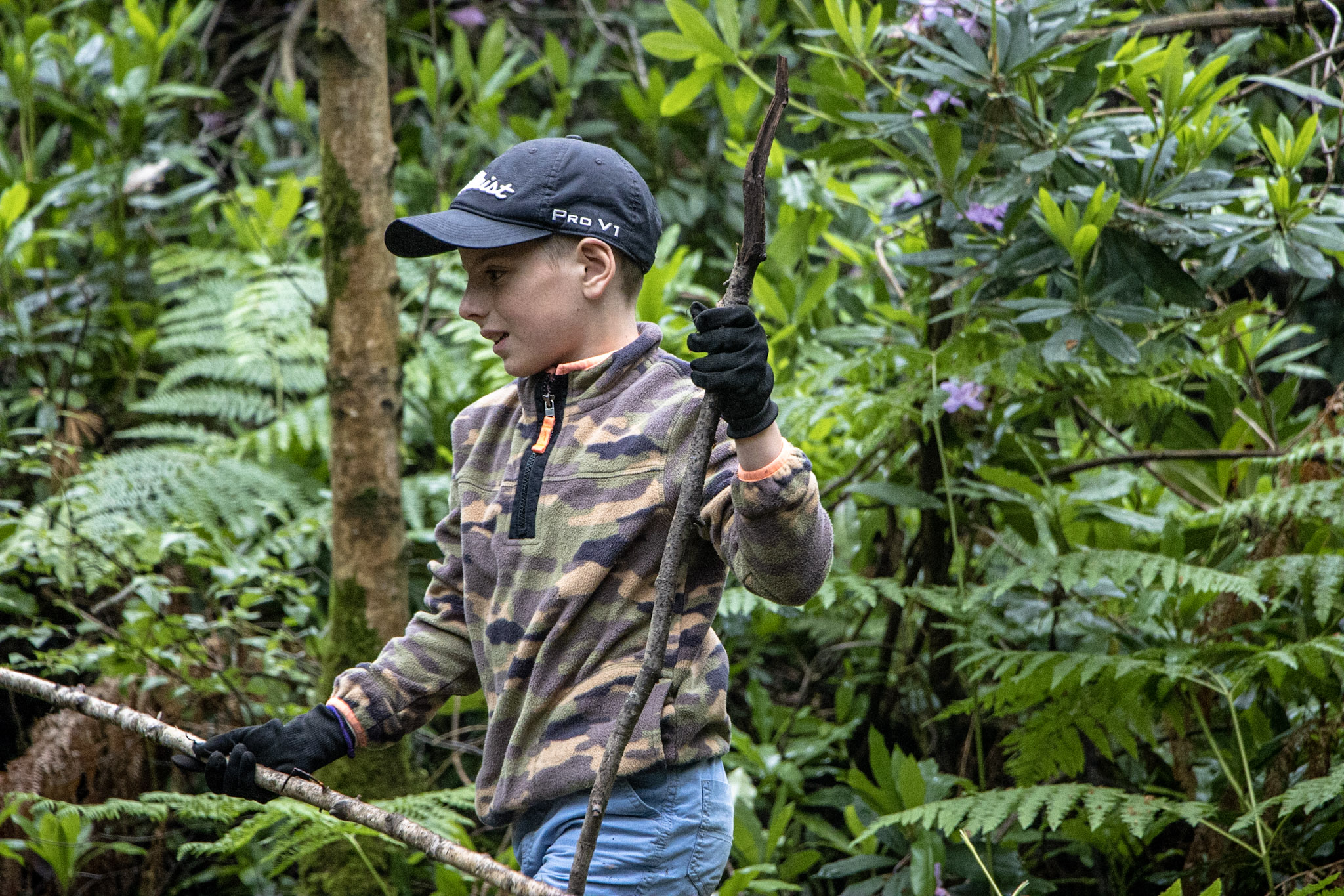 Children taking part in outdoor team games