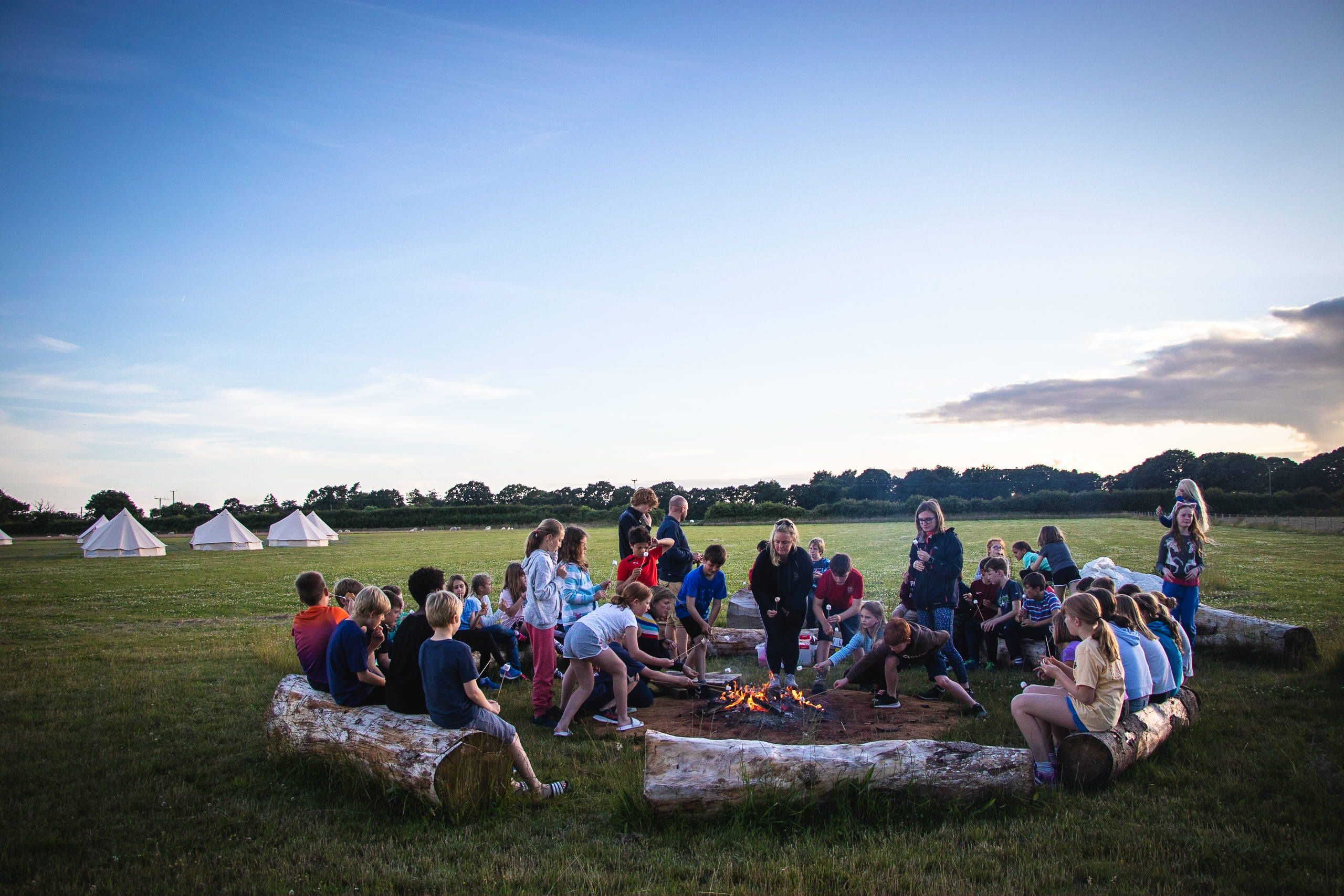 New Forest Activities instructors working with customers