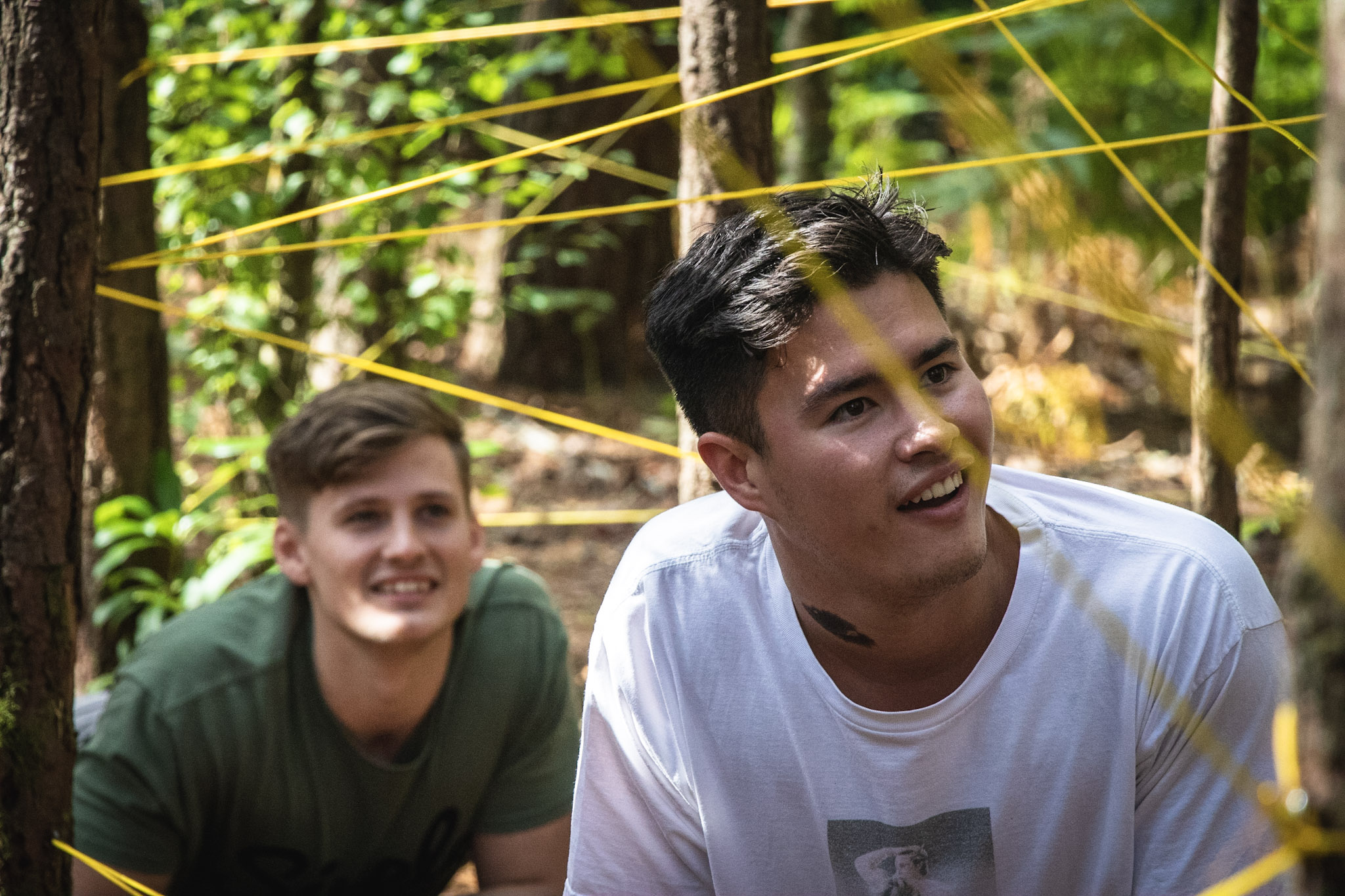 Team challenges activity for groups