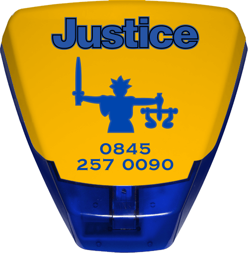 Justice Fire and Security sounder