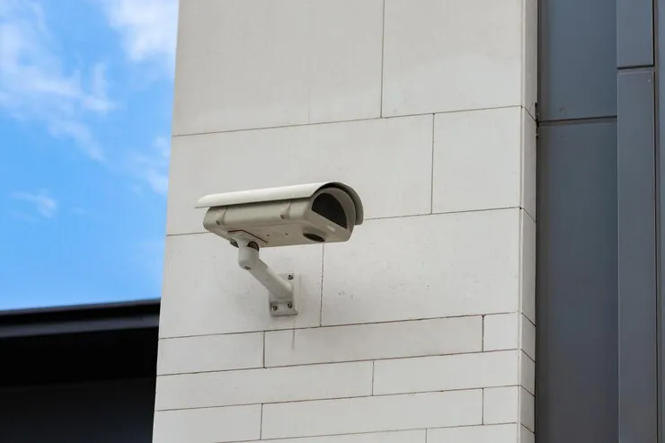Commercial CCTV as part of an integrated security system 