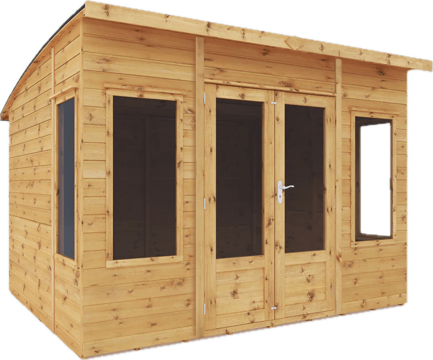 Curved Roof Summer Houses