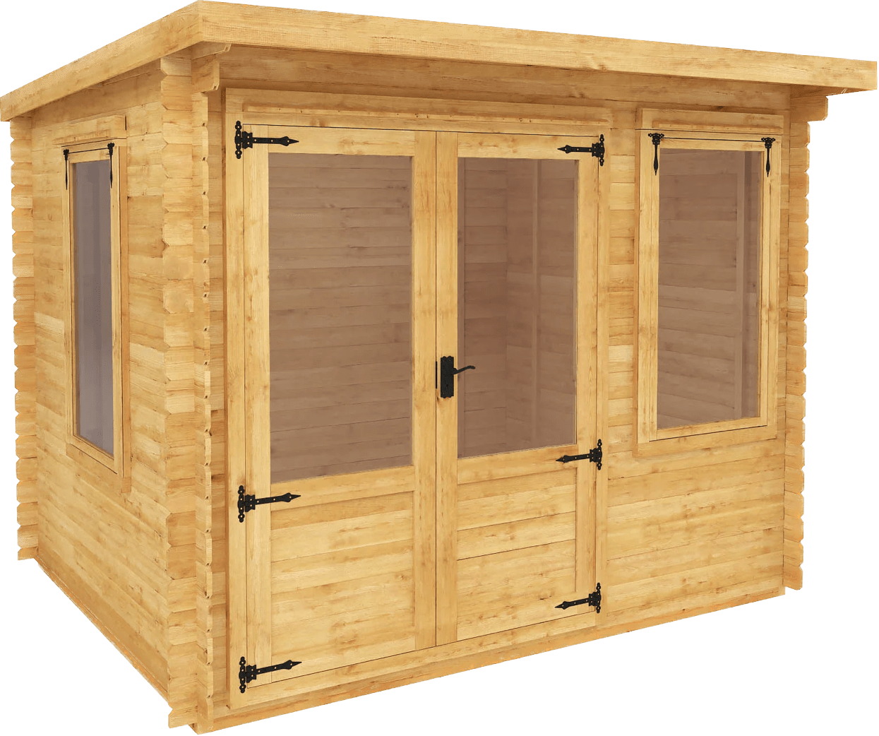 Colworth Pent Log Cabins