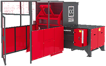 Static Compactor With Side Bin Lifter