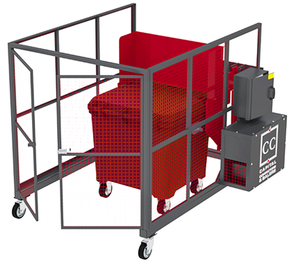 Free Standing Bin Lifter