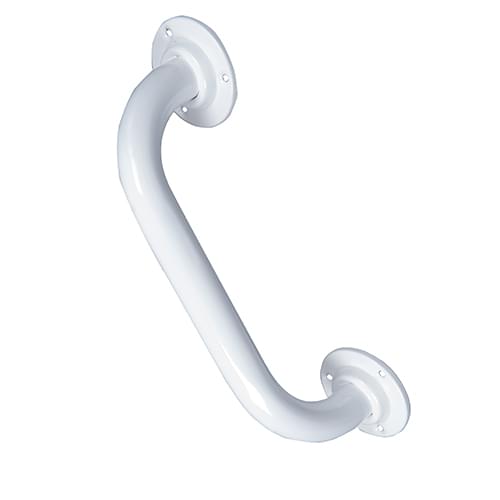 1920 Grab Rail 300 X 35mm White on Mild Steel