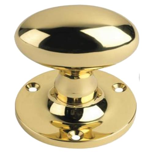 VS03.2 POL.B OVAL MORTICE KNOB