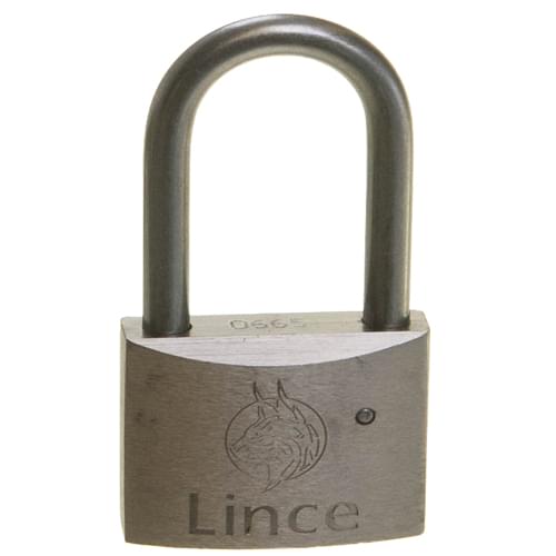 551 35MM LONG SHACKLE EN2 SS INOX PADLOCK