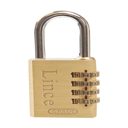 500.200 40MM COMBINATION PADLOCK - 4 DIAL