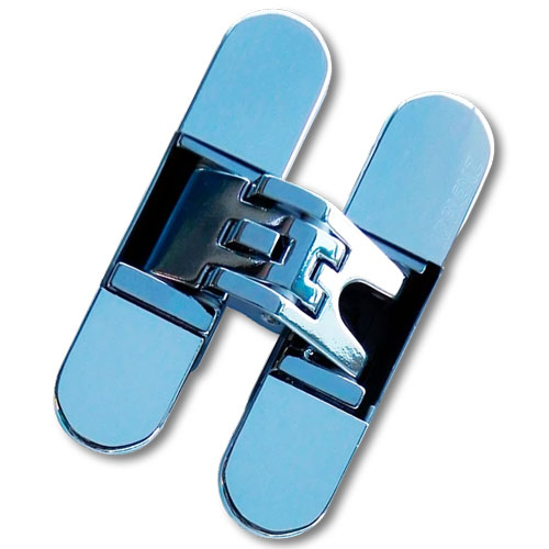 Koblenz K6200 3D Polished Chrome 3 Axis Hinge - Up to 60Kg