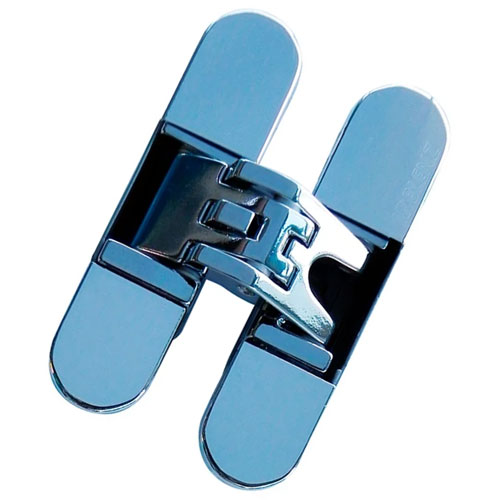 Koblenz K6200 3D Polished Chrome 3 Axis Hinge - Up to 60Kg