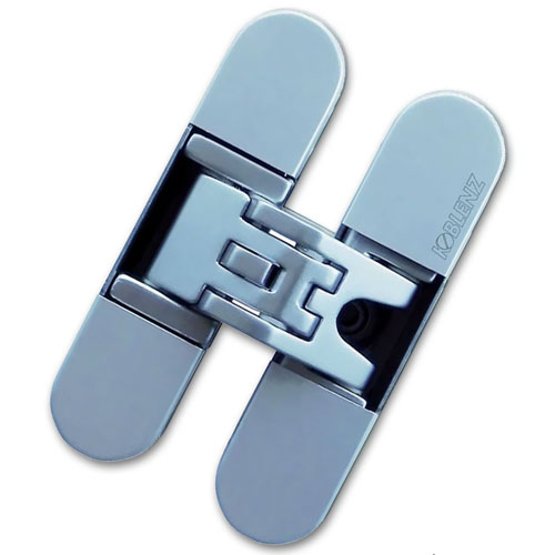 Koblenz K6200 3D Satin Chrome 3 Axis Hinge - Up to 60Kg