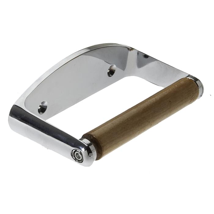 2112 CHROME DIECAST TOILET ROLL HOLDER LOCKABLE