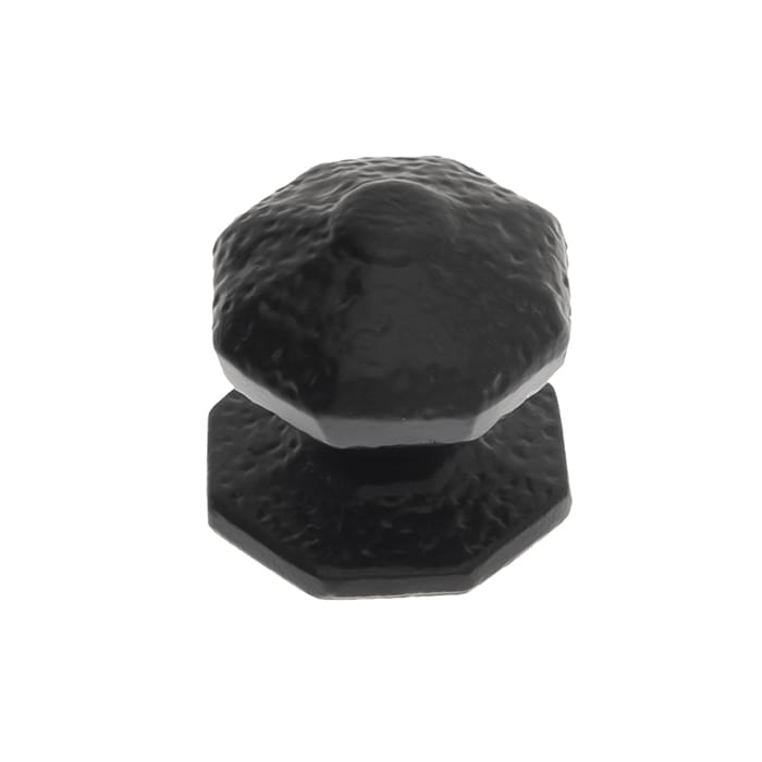 BA04 BLACK ANTIQUE CENTRE DOOR KNOB