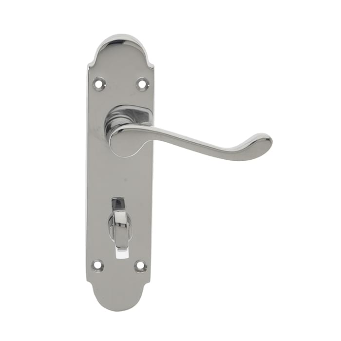 SO21WC CHROME OAK TREE BATHROOM LOCK