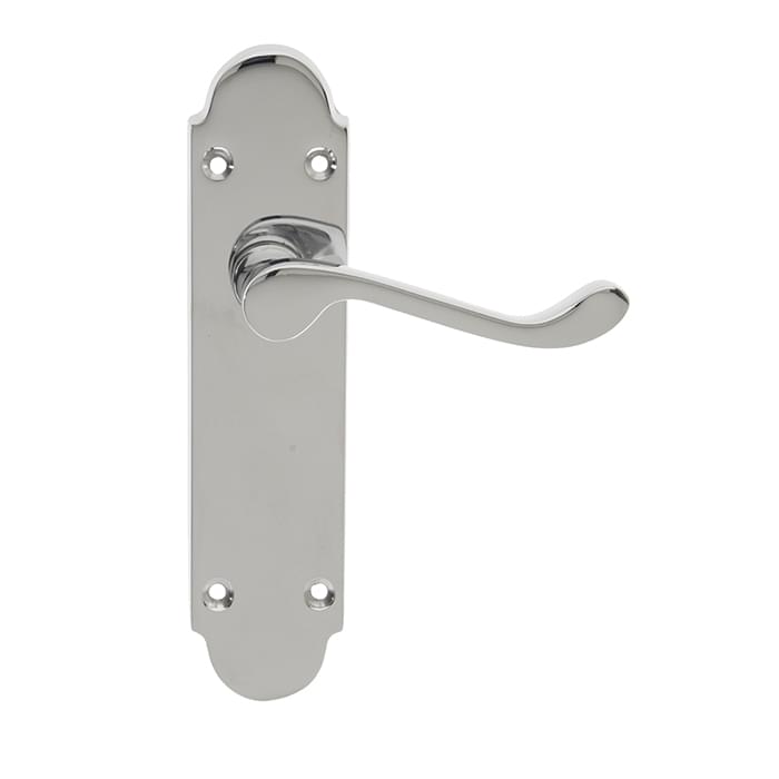 SO22 CHROME OAK TREE LEVER LATCH