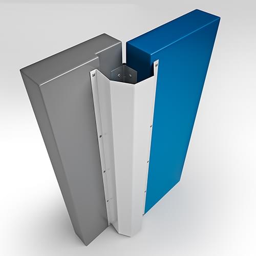 Fingershield - Brown Open Side 1.96M - Extra Wide