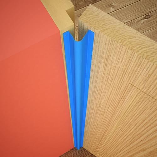 Fingershield - Blue Rear Side 1.96M