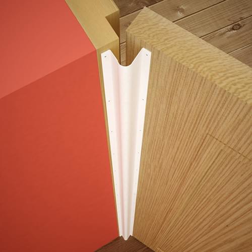 Fingershield - White Rear Side 1.96M