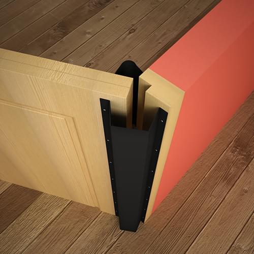 Fingershield - Black Door Set 1.96M
