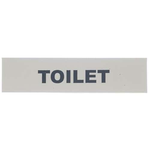 2503 SAA 'TOILET' SIGN S/A
