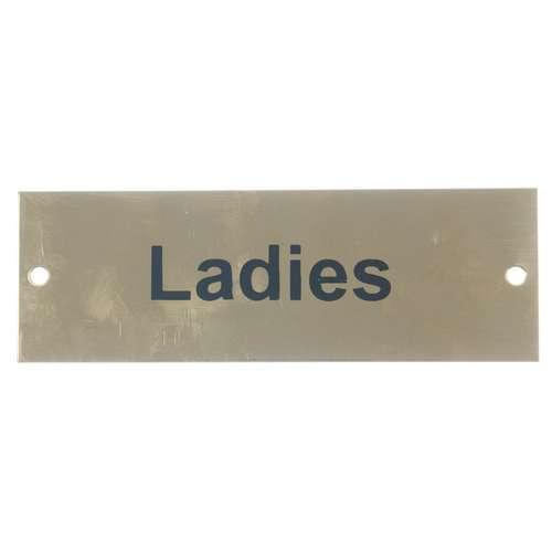 2504 POL.B 'LADIES' SIGN