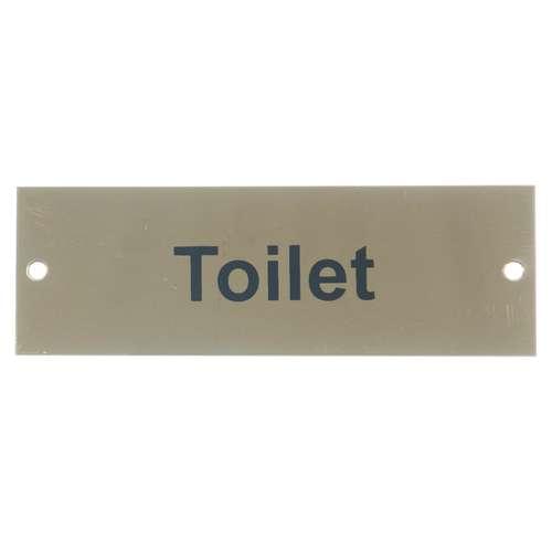 2504 POL.B 'TOILET' SIGN