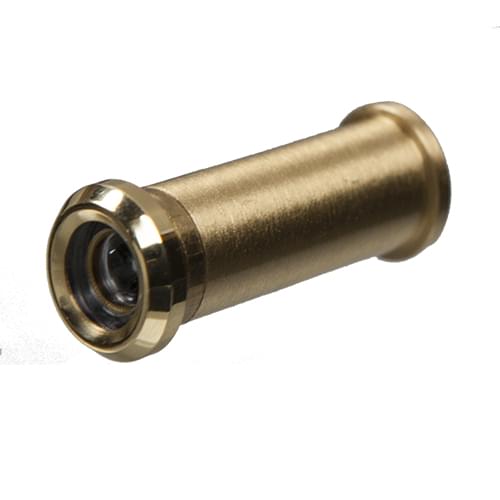 DOOR VIEWER 160 DEG. VIEW POL. BRASS