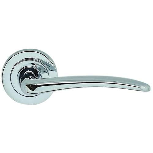 CARLA CHROME LEVER ON ROSE
