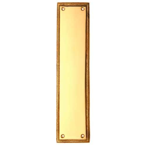 GEORGIAN FINGER PLATE 12 X 3