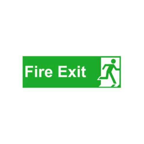 FS25 440 X 150MM FIRE EXIT RUNNING MAN