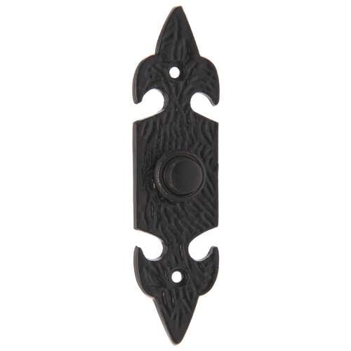 BA14 BLACK ANTIQUE BELL PUSH