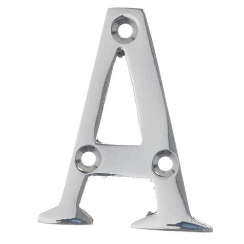 N20A 50MM CHROME LETTER 'A'