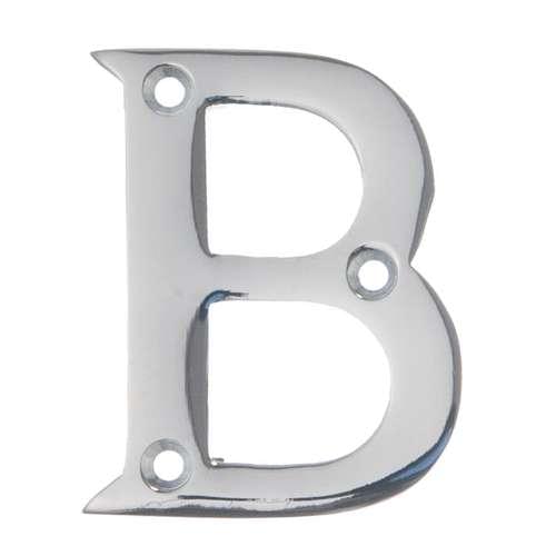 N20B 50MM CHROME LETTER 'B'