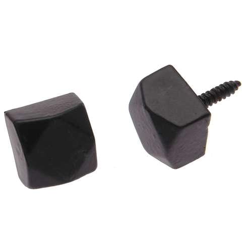 BADS BLACK ANTIQUE DOOR STUD (SCREW FIX)