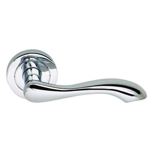KE.153 CHROME KENILWORTH LEVER ON ROSE