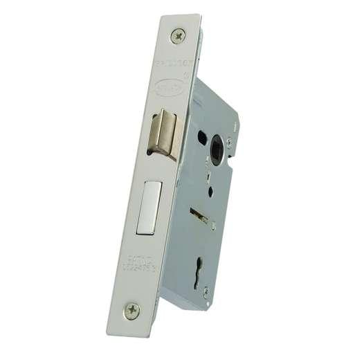 9931 65MM NP 3 LEVER LOCK - BOLT THROUGH