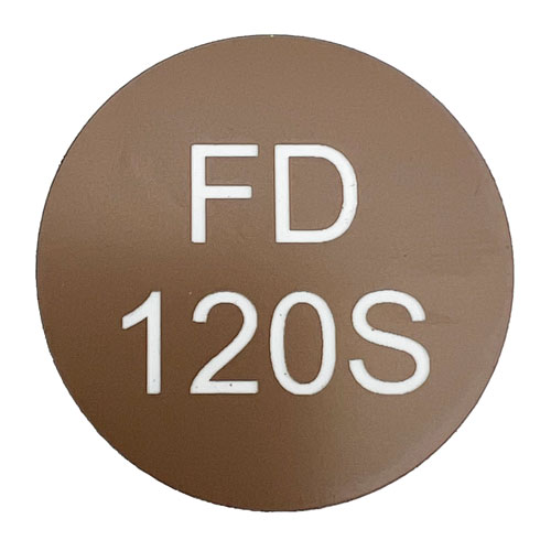 2541 - FD120S 47mm Dia. Fire Door Disc in Brown