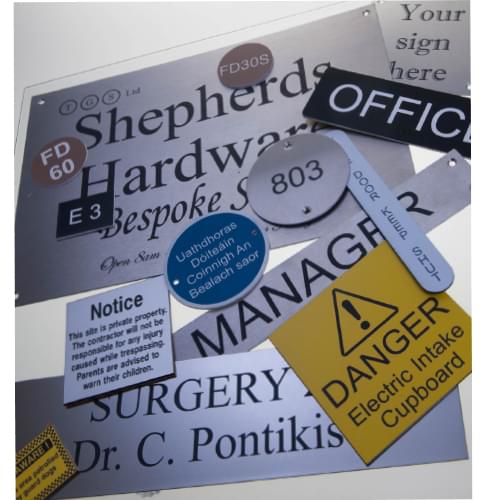 Bespoke signs